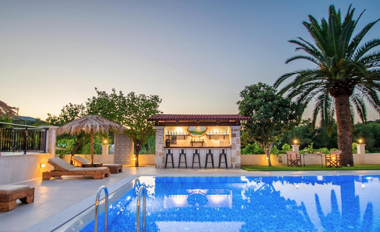 Zissis Villa & Pool 5Min Drive To Beach Kato Yerakarion Dış mekan fotoğraf