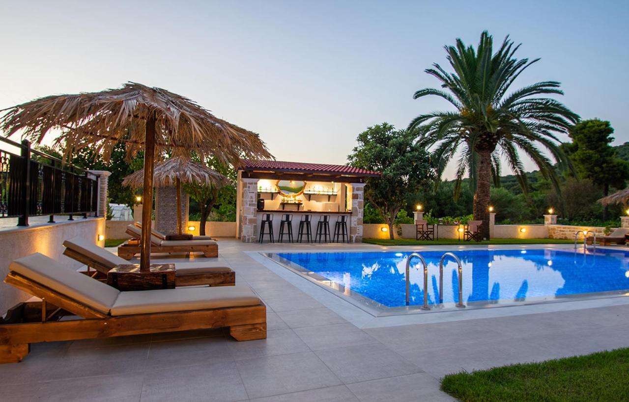 Zissis Villa & Pool 5Min Drive To Beach Kato Yerakarion Dış mekan fotoğraf